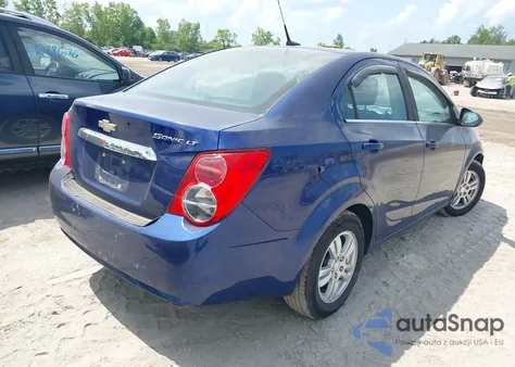 2012 Chevrolet Sonic 2Lt из США, поврежденный, VIN 1G1JC5SH2C4211895
